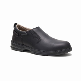 Caterpillar Conclude Steel Toe Work Férfi Slip On Fekete, HU-T011